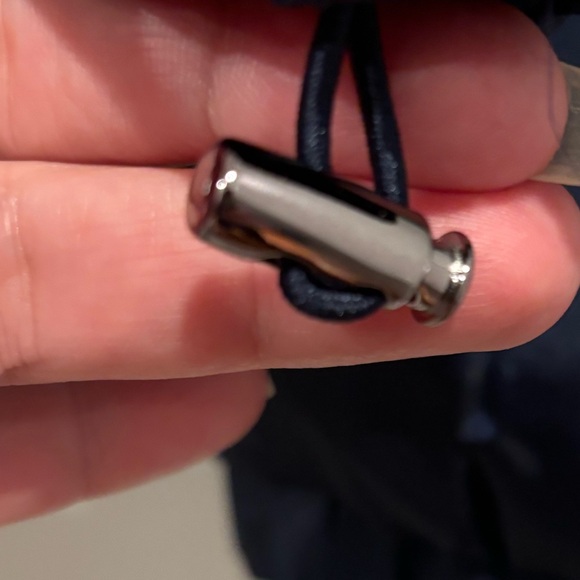 U.S. Polo Assn. NEW boys navy blue puffer coat zip front pockets toggles size L - Picture 7 of 12